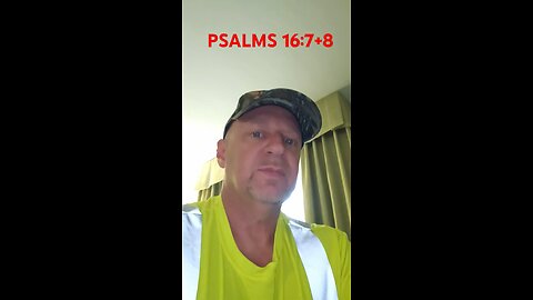 #PSALMS16:7+8 "THE DARK NIGHT ! HOLD ON TIGHT !"