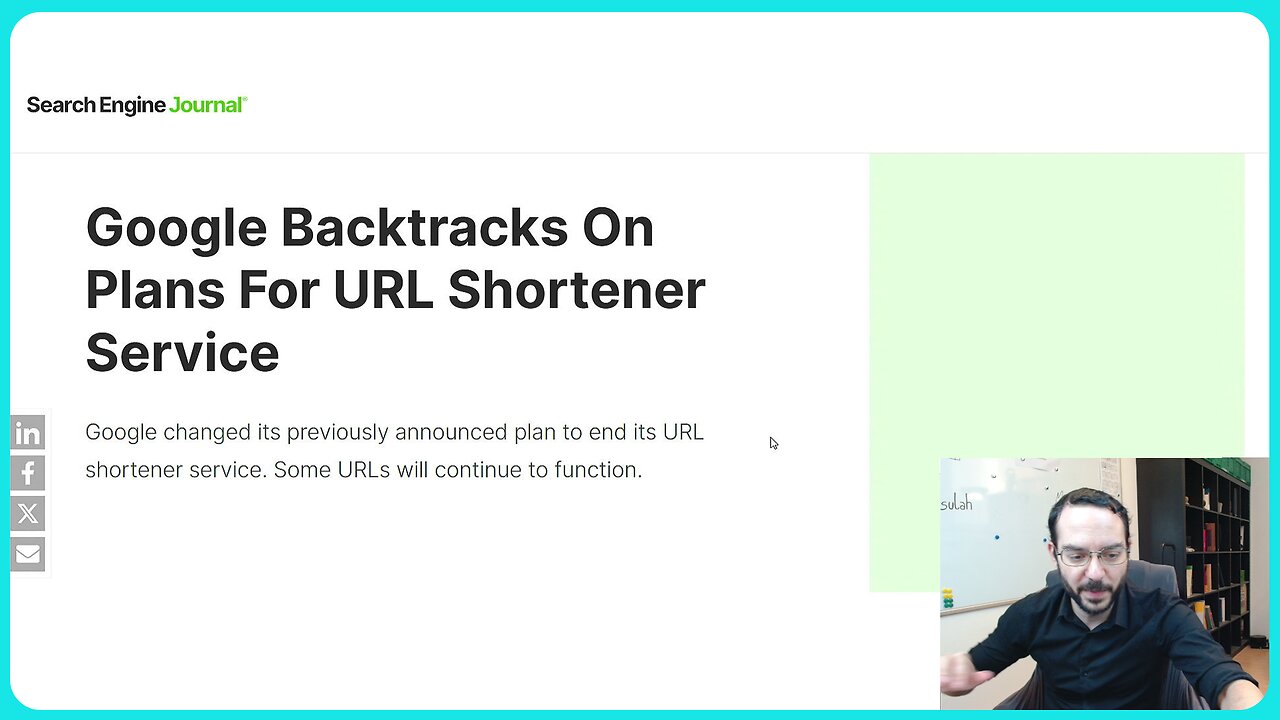 Google Backtracks On Plans For URL Shortener Service