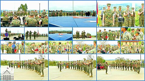 Marine Corps Base Camp Pendleton Morning Colors Ceremony