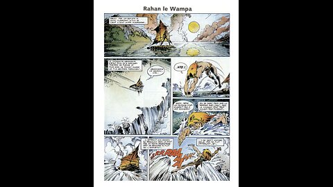 Rahan. Episode 171. By Roger Lecureux. Rahan the Vampire. A Puke(TM) Comic.