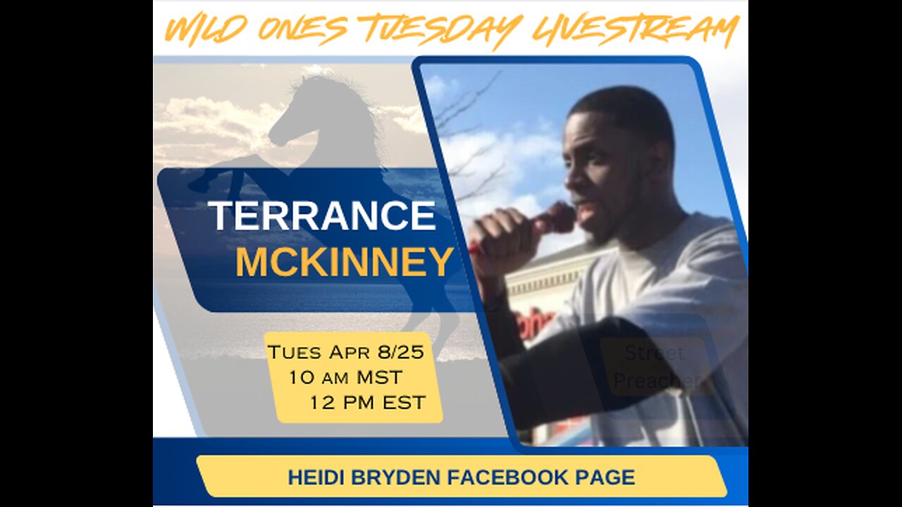 Evangelist TERRANCE MCKINNEY street preaching in the streets