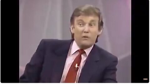 Predictive programming of evil trump becoming president on Oprah Winfrey Show in 1988
