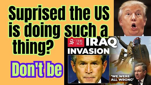 Why ARE people suprised about the US and Venezuela?