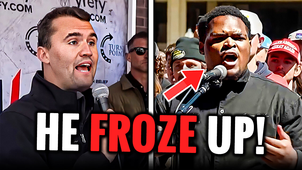 Charlie Kirk Brings Woke Student To STUTTERING Over White Privilege Lies