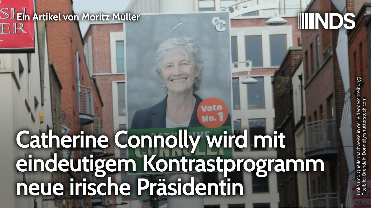 Catherine Connolly wird mit eindeutigem Kontrastprogramm neue irische Präsidentin | Moritz Müller