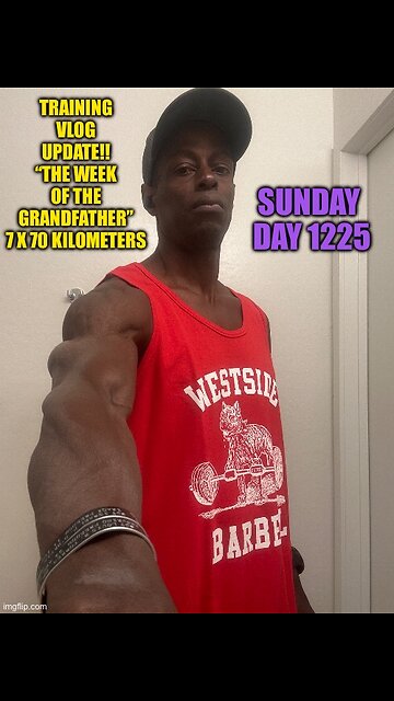 Training Vlog Update! The Week of the Grandfather! 7 X 70 Kilometers! (Day 1225)