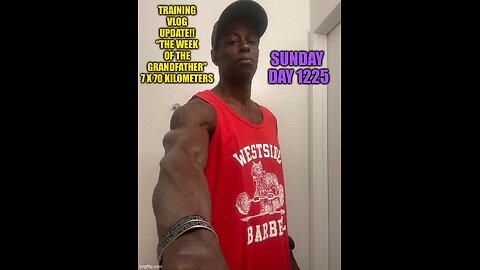 Training Vlog Update! The Week of the Grandfather! 7 X 70 Kilometers! (Day 1225)