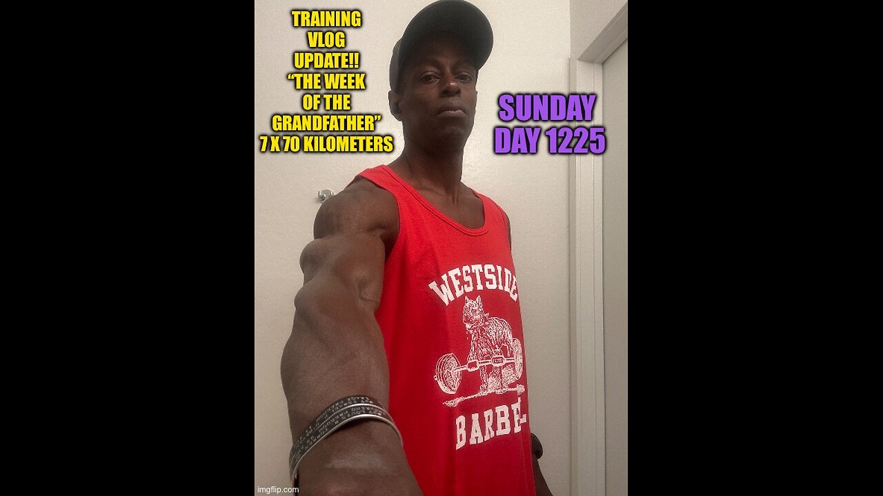 Training Vlog Update! The Week of the Grandfather! 7 X 70 Kilometers! (Day 1225)