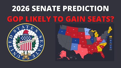 2026 Senate Prediction (Late Winter/Early Spring 2025)