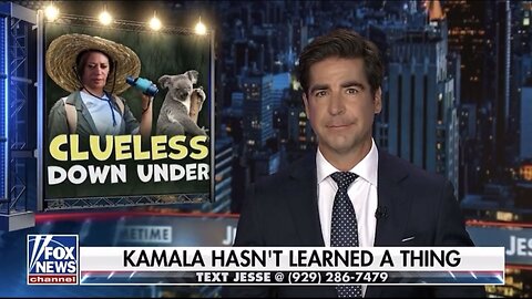 Unemployed Kamala is back, and she’s sticking to the same script