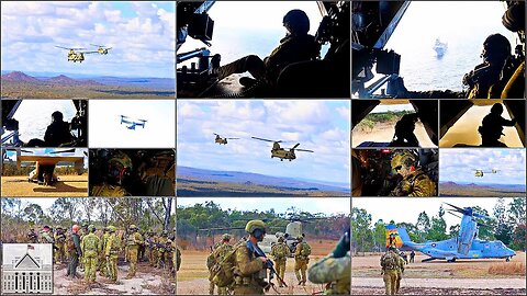 Marines and Australian Army Team Up for Epic Flight Ops at Sea