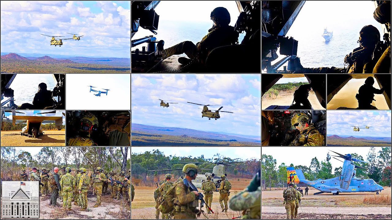 Marines and Australian Army Team Up for Epic Flight Ops at Sea