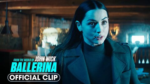 From the World of John Wick: Ballerina (2025) Official Clip 'Staircase' - Ana de Armas