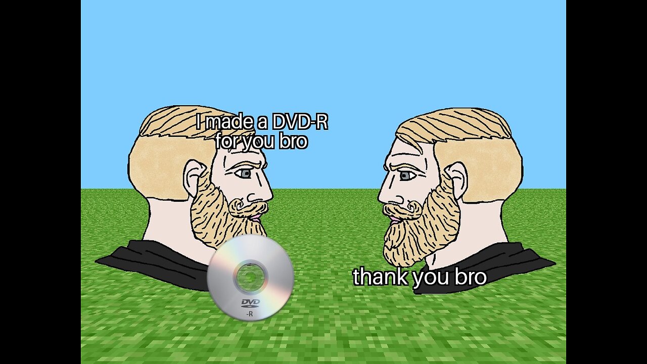 I plan to give a DVD-R to someone