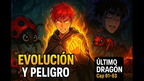Evolución y peligro en el Bosque de insectos 🐉🔥 | Último Dragón Cap 61~63