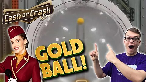 WE HIT THE GOLD BALL!