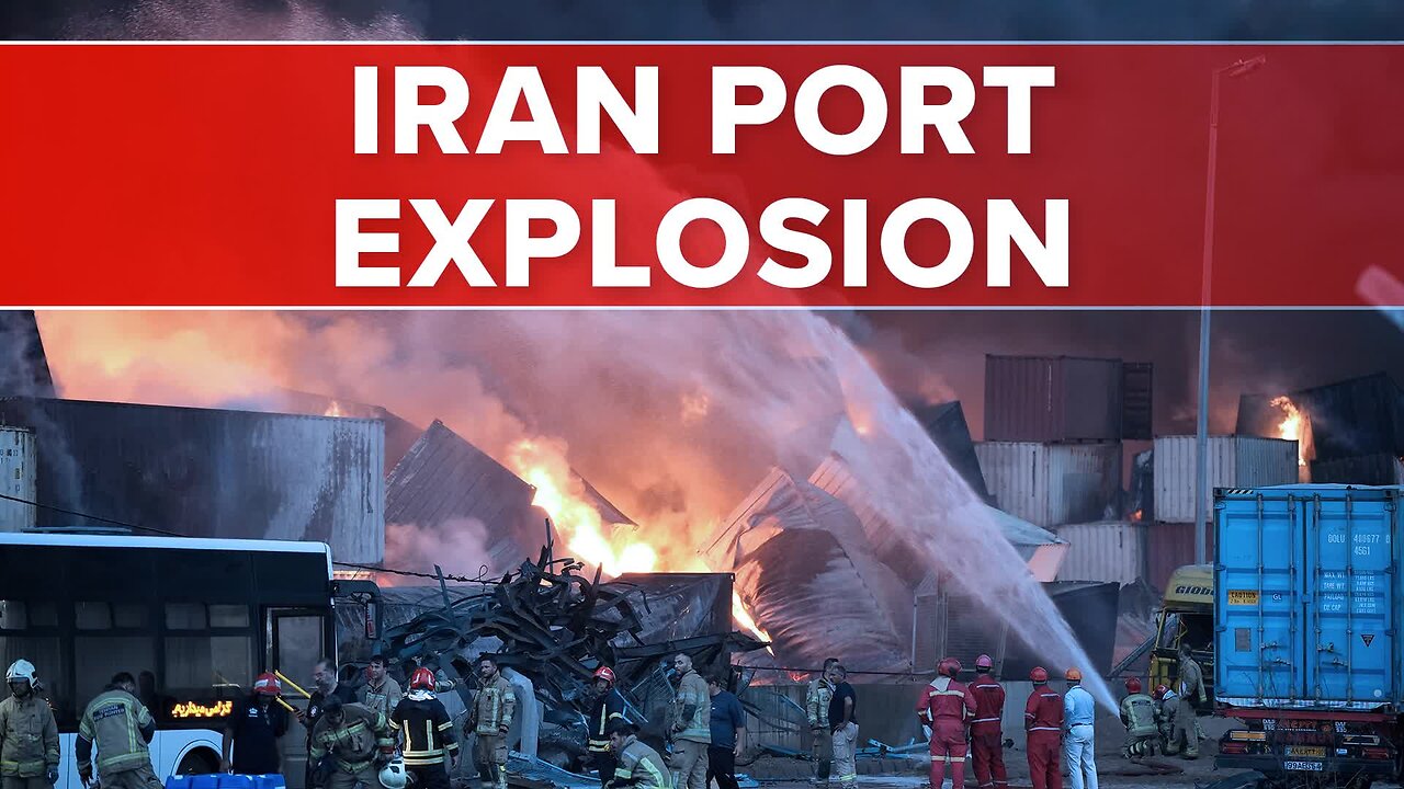 Missile Fuel Explodes in Iranian Port 4/29/25