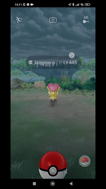 Pokémon Go Catching Shiny Jangmo-o June 21,2025 #pokemongocommunityday