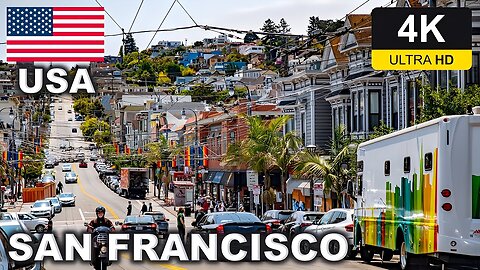 【4K】SAN FRANCISCO Walking Tour / 🇺🇸 USA