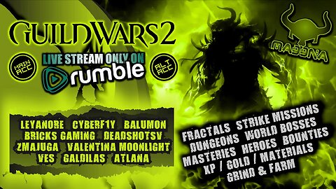 GUILD WARS 2 CO-OP MASH UP ft Leyanore, Balumon & Cyberf1y