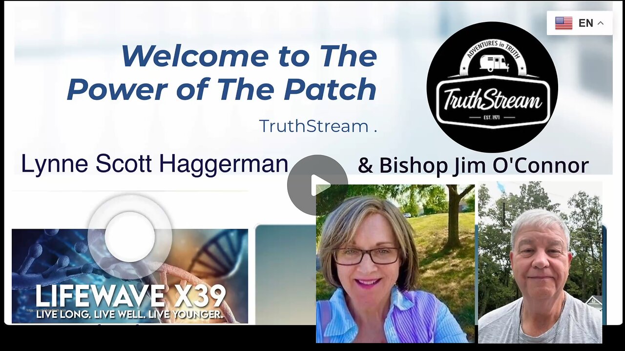 Lynne Scott Haggerman and Bishop Jim O'Connor : Trauma, Exorcisms, Healing LifeWave Live 7/20 #466