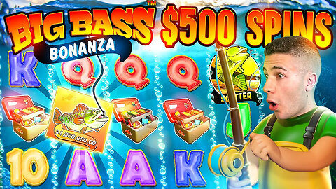 $30,000 VS BIG BASS BONANZA 🎣 $500 HIGHROLL SPINS