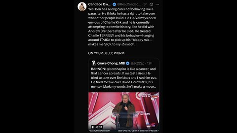 Bannon ~ The Cancer of Ben Shapiro