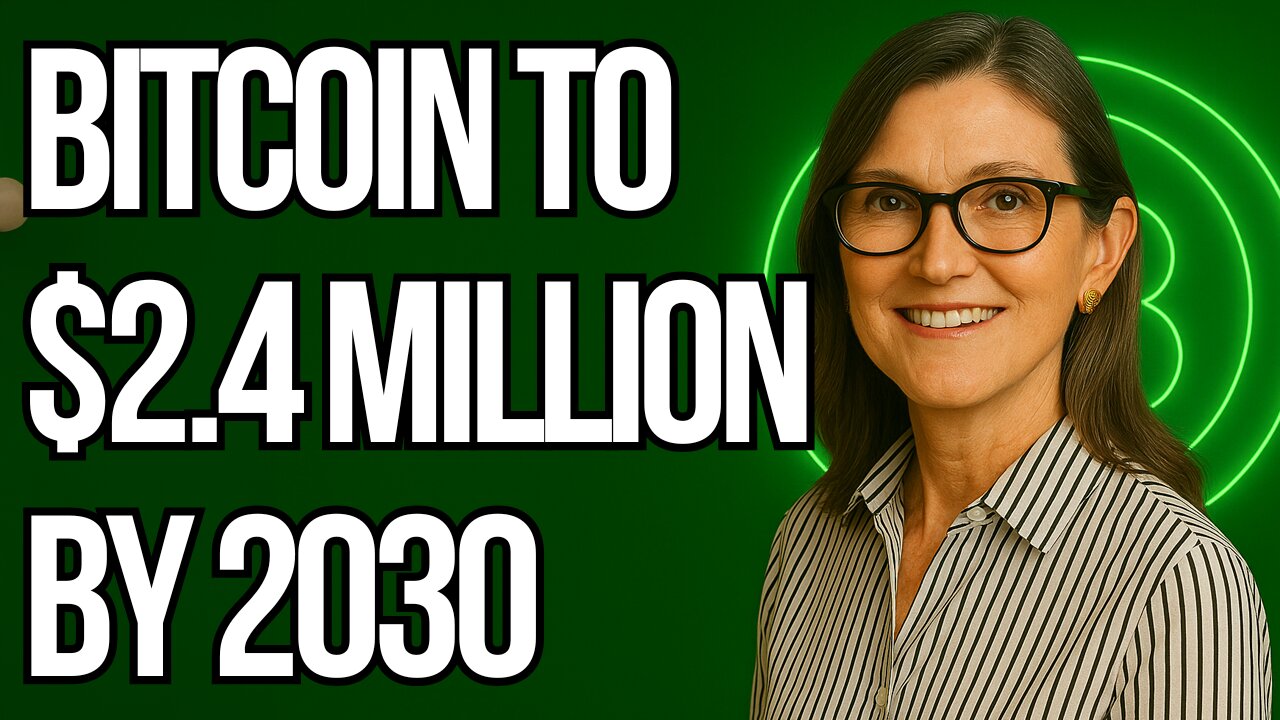 CATHIE WOOD'S PROJECTS: BITCOIN TO $2.4 MILLION BY 2030 | 24/7 Live Coverage - RoxomTV