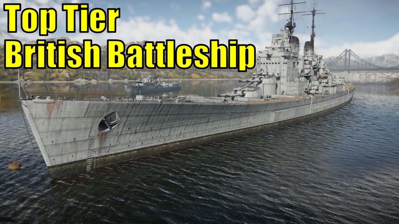 HMS Vanguard First Impressions - Leviathans Dev Server - War Thunder