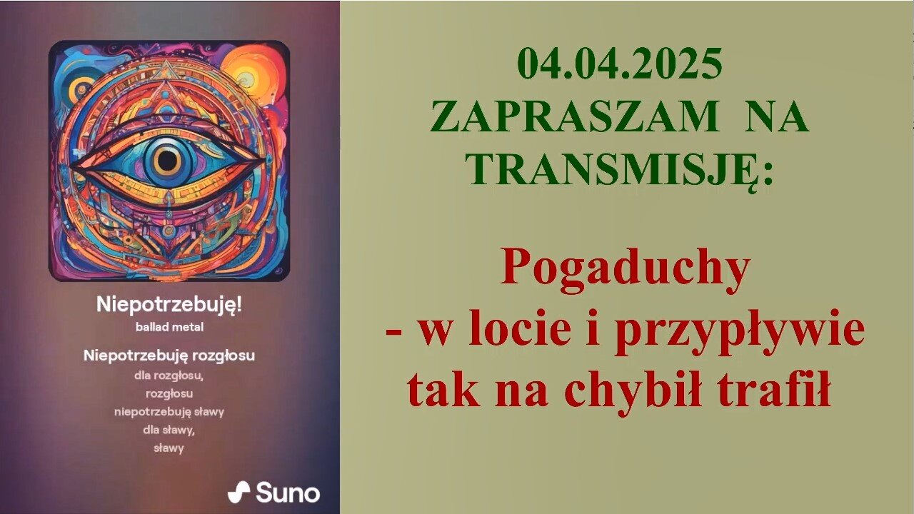 Pogaduchy - w locie i przypływie tak na chybił trafił 😁👮‍♀️😉 - 04.04.2025