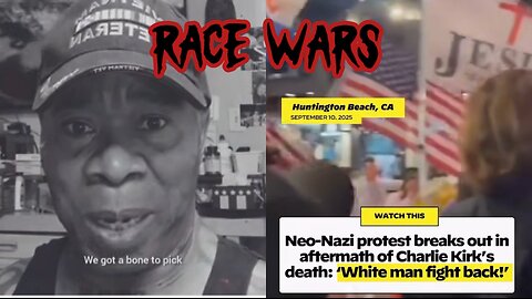Race Wars and Civil Unrest on the Rise #racewars #civilunrest