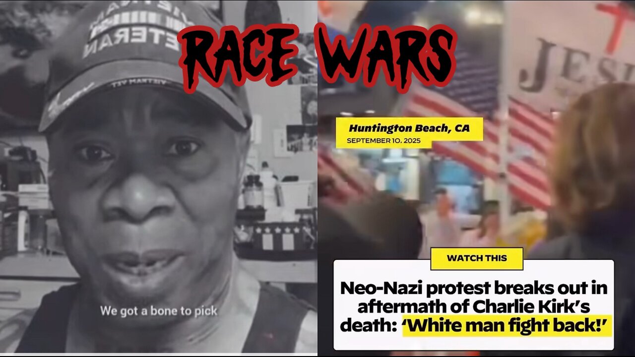 Race Wars and Civil Unrest on the Rise #racewars #civilunrest