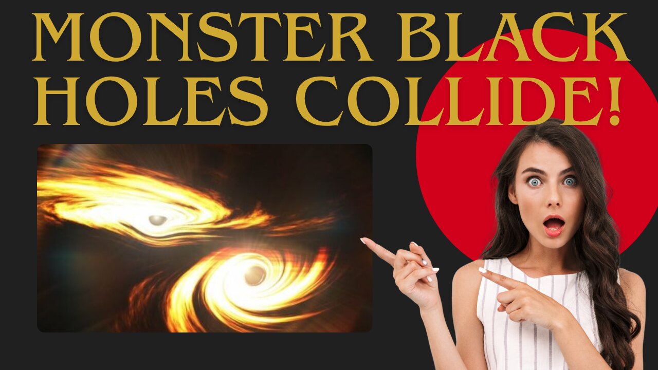 Biggest Black Hole Collision EVER—225 Suns Explode in Space!
