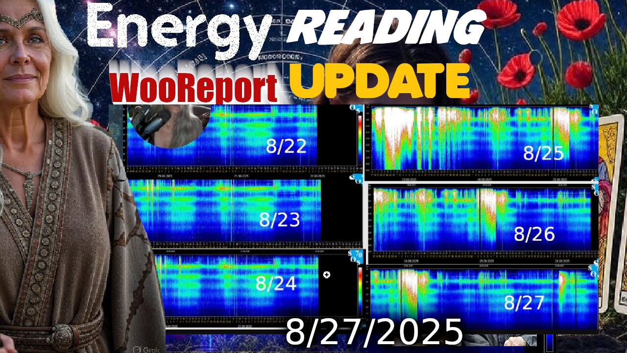 ⚡️UPDATE ⚡️Schumann Update 8/27/25 ⚡️BACK ONLINE ⚡️New energies! Another time line shift