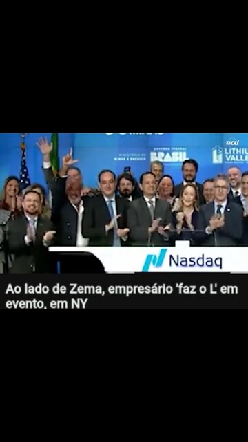 O partido Novo é PT e o PT é Novo: Ao lado de Zema, empresário 'faz o L' em evento, em NY