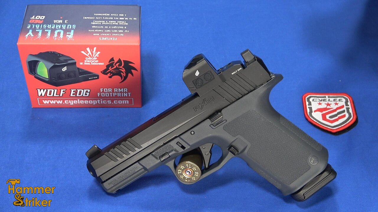 Cyelee Wolf EDG Review - NEW 3 MOA Red Dot, RMR 407C / 507C Footprint