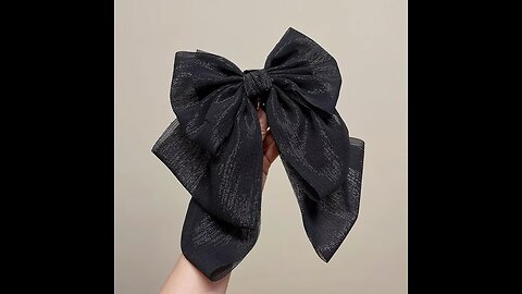 New Bow Hair Accessories for Girls Large Butterfly Hair Clips