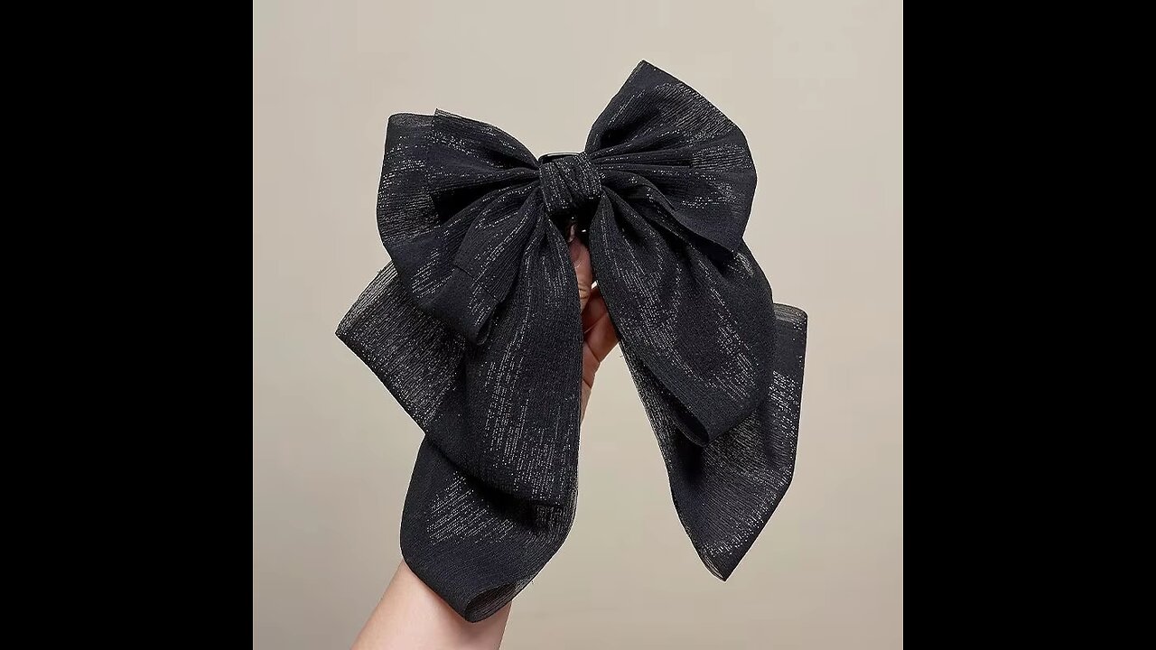 New Bow Hair Accessories for Girls Large Butterfly Hair Clips