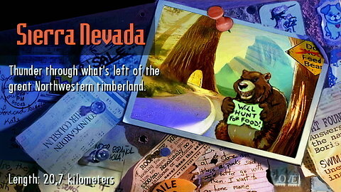 Road Rash - Rhonda the Rash - Sierra Nevada (Level 4)