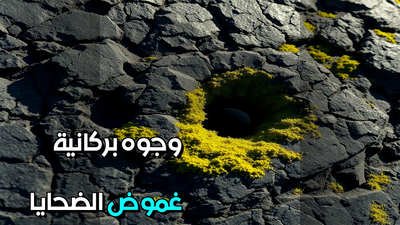 وجوه بركانية ضحايا أم خيال؟ ️