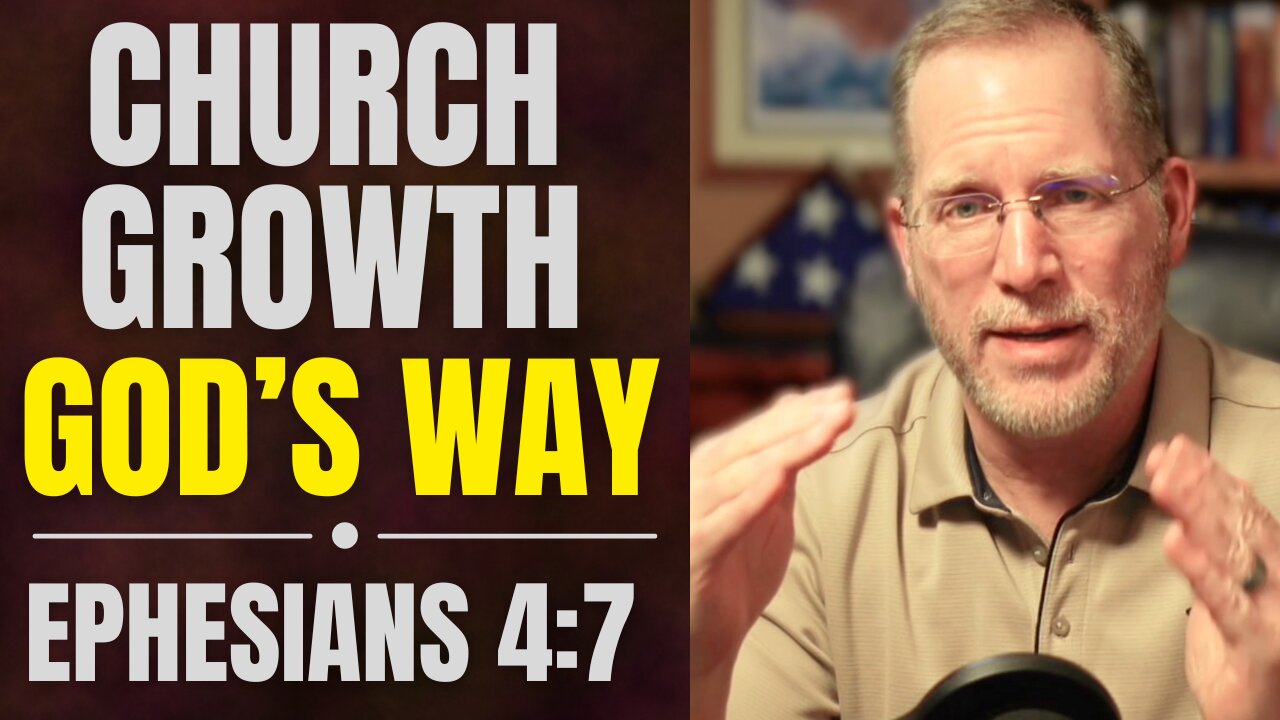 The Real Key to Church Growth (It’s Not Numbers) Ephesians 4:7 Bible Study