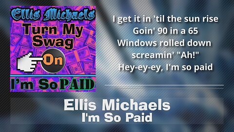 I'm So Paid (Rock Cover) lyric video