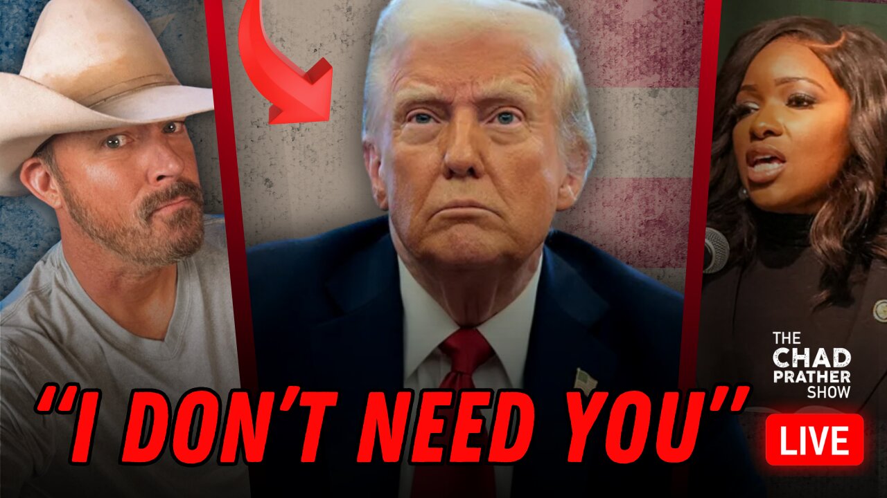 Trump GOES OFF On His Supporters Over The ‘Epstein Hoax’ + Jasmine Crocket Says Texas Is Racist?