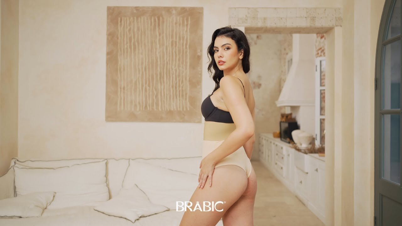 Pose tells all! 🪐 Instant waist-cinch & booty boost! 🍑✨| Brabic.com
