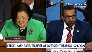 Kash Schools Hirono: 'If You Can’t Do a Pull-Up, You Can’t Chase Down Criminals'