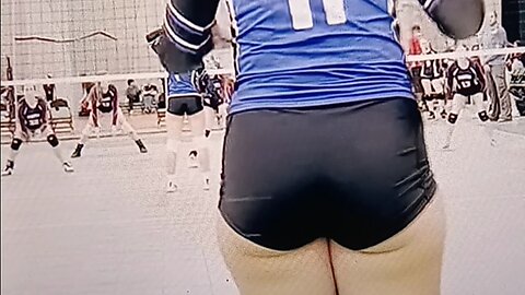 Volleyball action