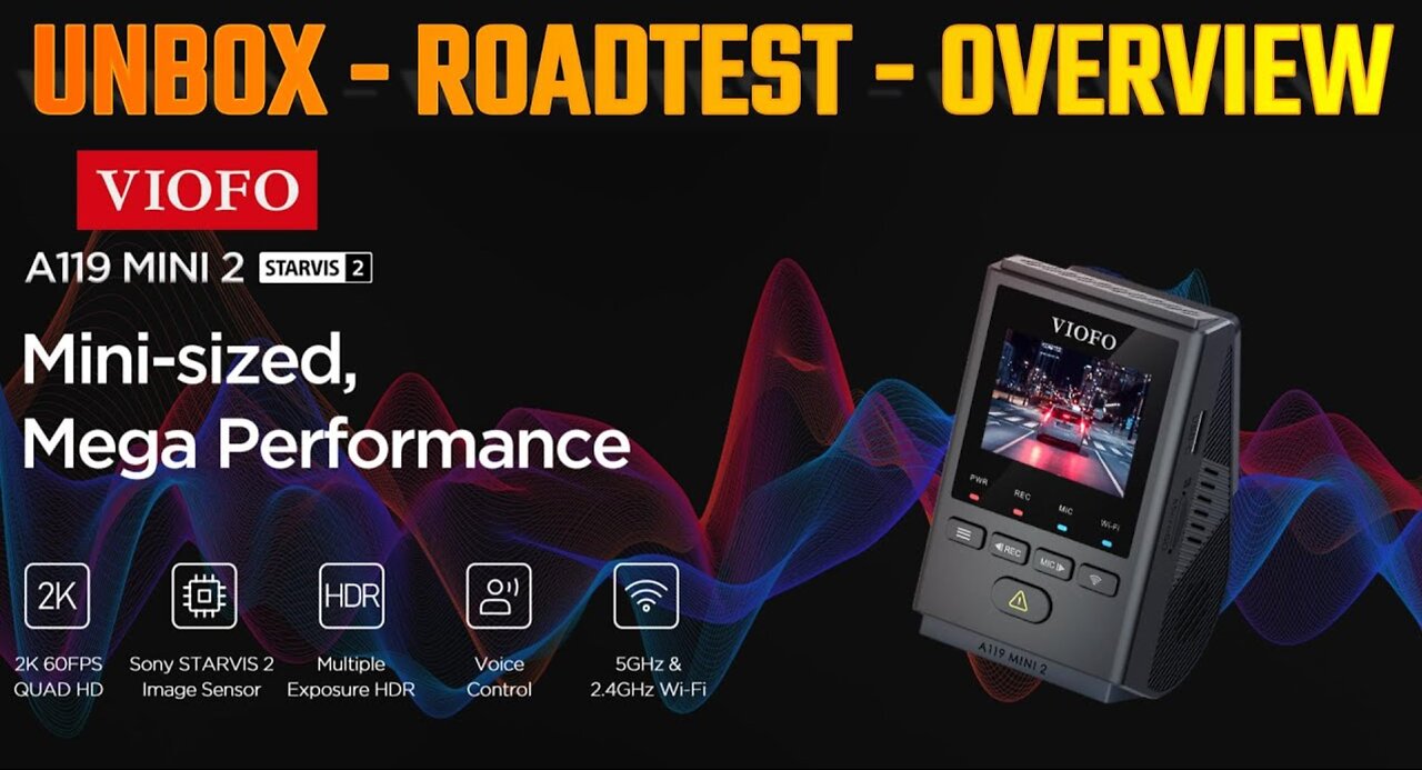 Aussiecams - Viofo A119 Mini 2 review Unboxing - Roadtest - Overview