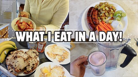 FULL DAY OF FOOD! | SIMPLE, HEALTHY MEAL PREP FOR A BUSY MOM