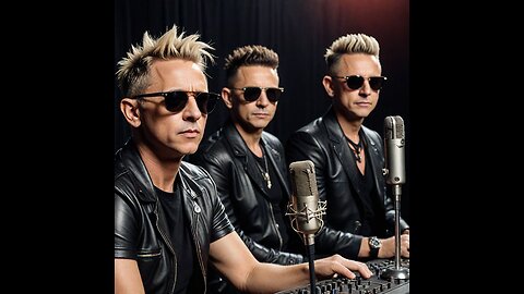 Martin L Gore of Depeche Mode Cloned by AI Promo Synthetic Souls