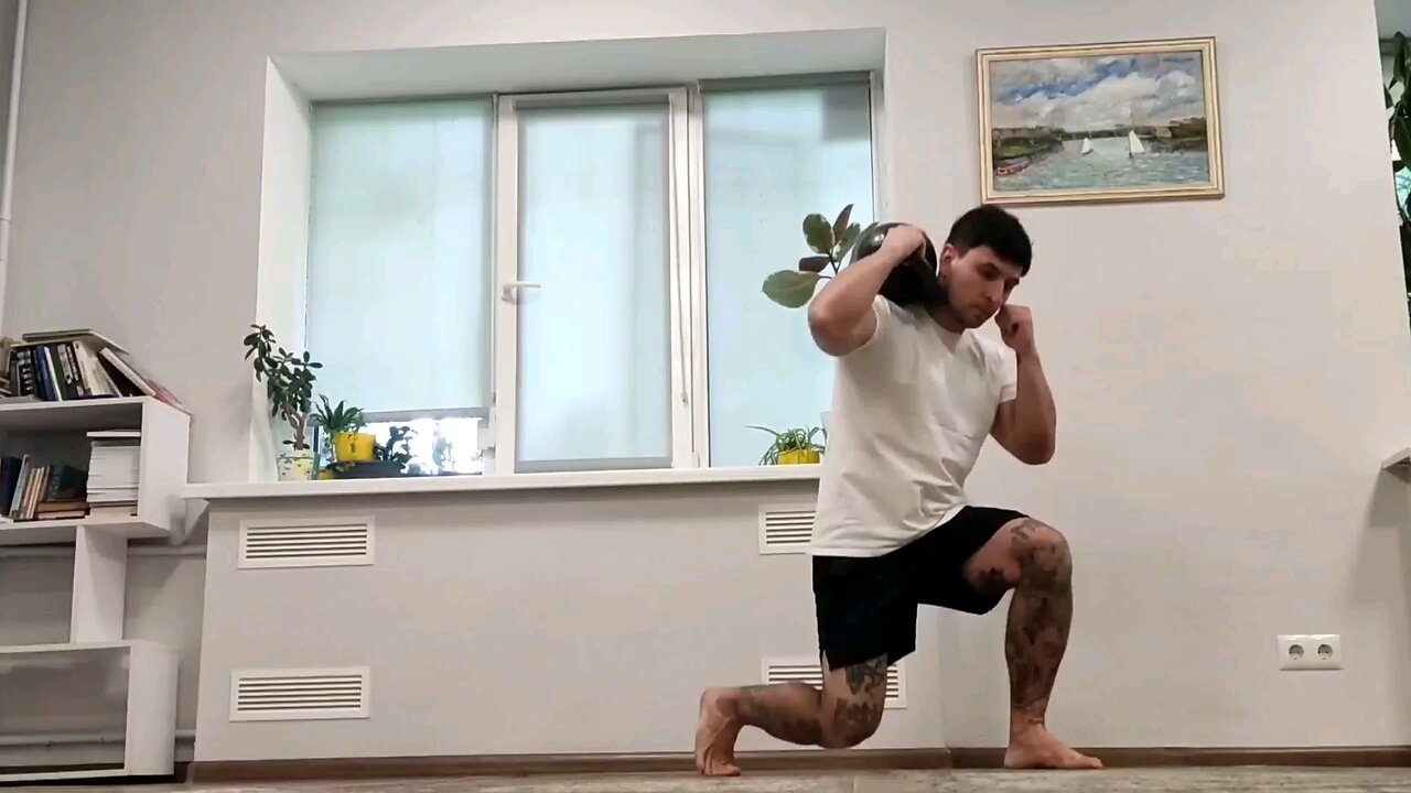 Kettlebell training